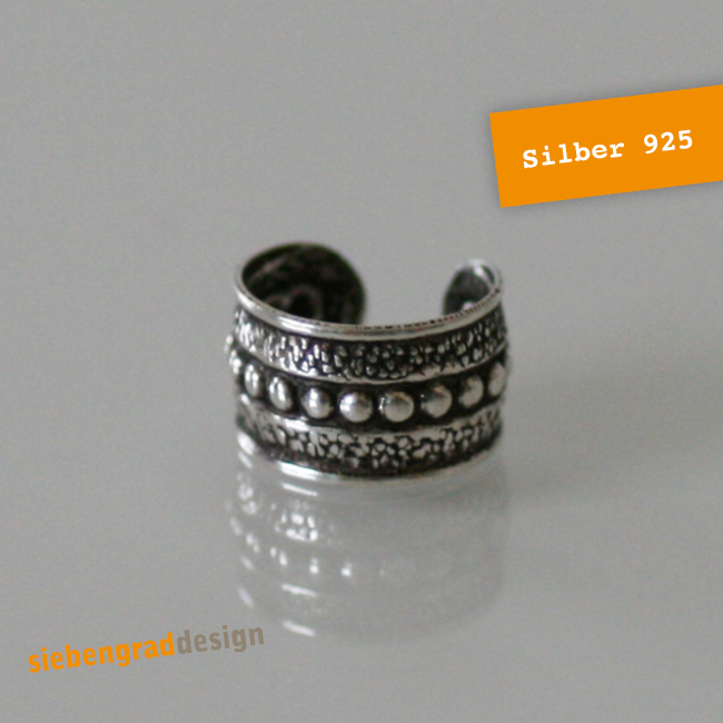 Ohrklemme 925er Silber - 