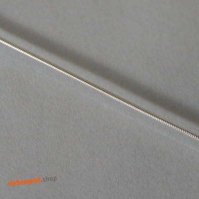 Schlangenkette - Silber 925 - 1 mm - verschiedene Längen<span class='cust-fill'> ********* ********</span>