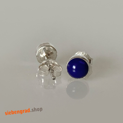 Lapis - Ohrstecker - 5 mm - Silber 925 - rund - TA