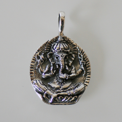 Kettenanhänger - Ganesha - Silber 925