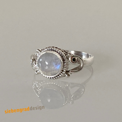 Mondstein Ring - Silber 925 - SR4 - Aj - verschiedene Größen