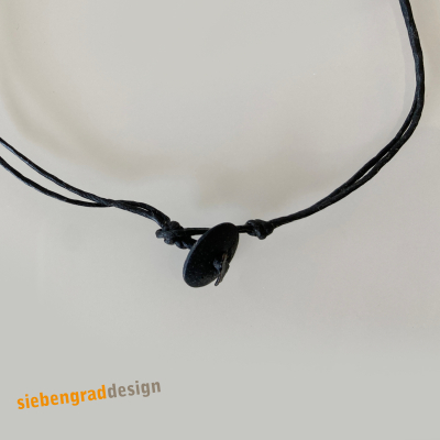 Muschel Kette - Blume - Kauri Muscheln - türkis