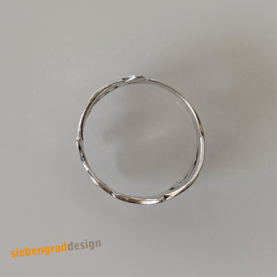 Filigraner Silber Ring - K09 - Silber 925 - Größe 55